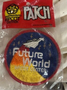 1982 vintage Walt Disney World EPCOT Center 'Future World' Vintage Patch